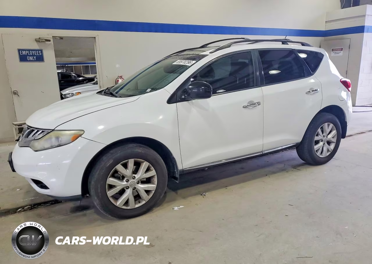 2014 Nissan Murano Sl VIN:JN8AZ1MW6EW515530 - 1