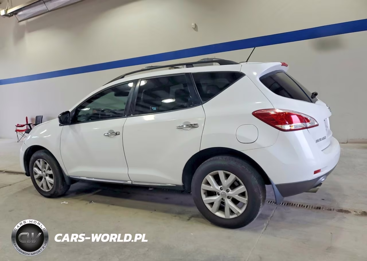 2014 Nissan Murano Sl VIN:JN8AZ1MW6EW515530 - 2