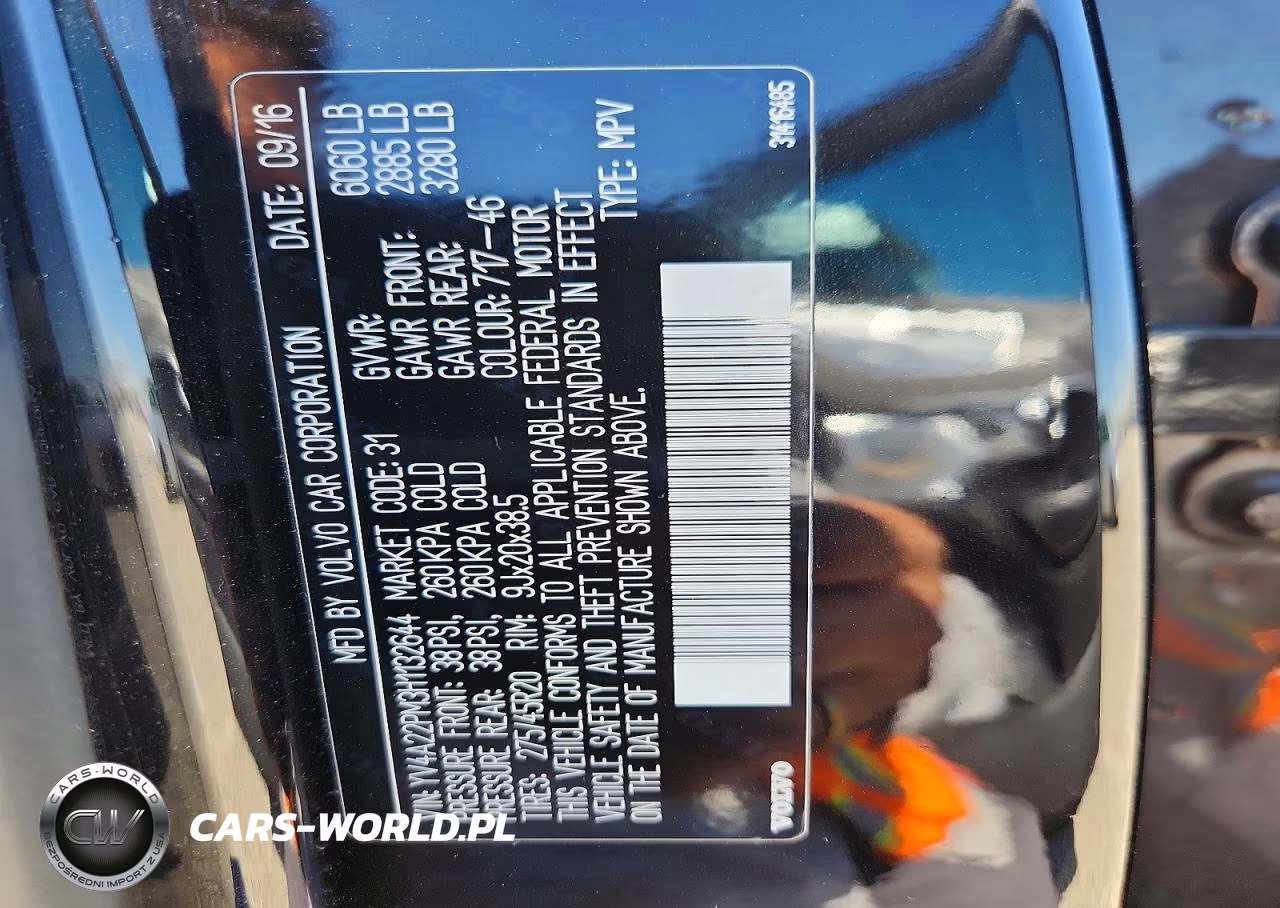 2017 Volvo Xc90 T6 VIN:YV4A22PM3H1132644 - 14