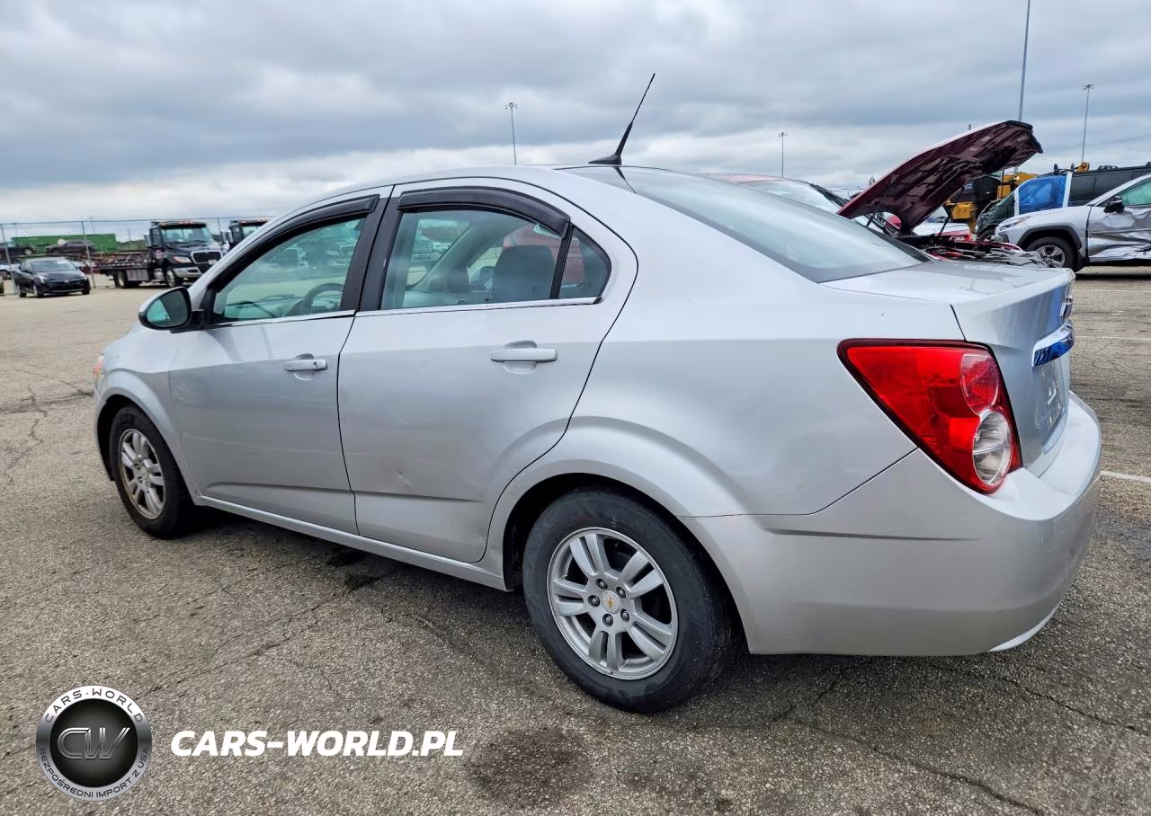2012 Chevrolet Sonic Lt VIN:1G1JC5SHXC4101435 - 2