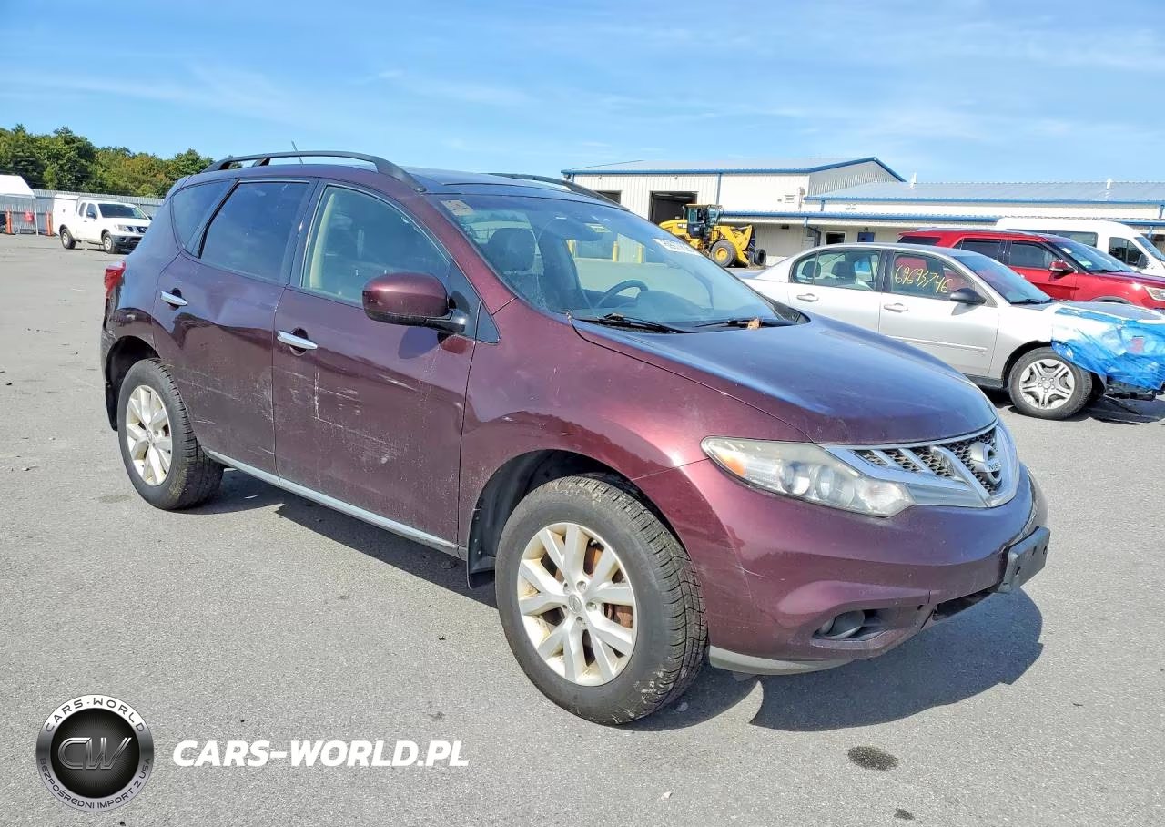 2014 Nissan Murano Sl VIN:JN8AZ1MW1EW507982 - 4