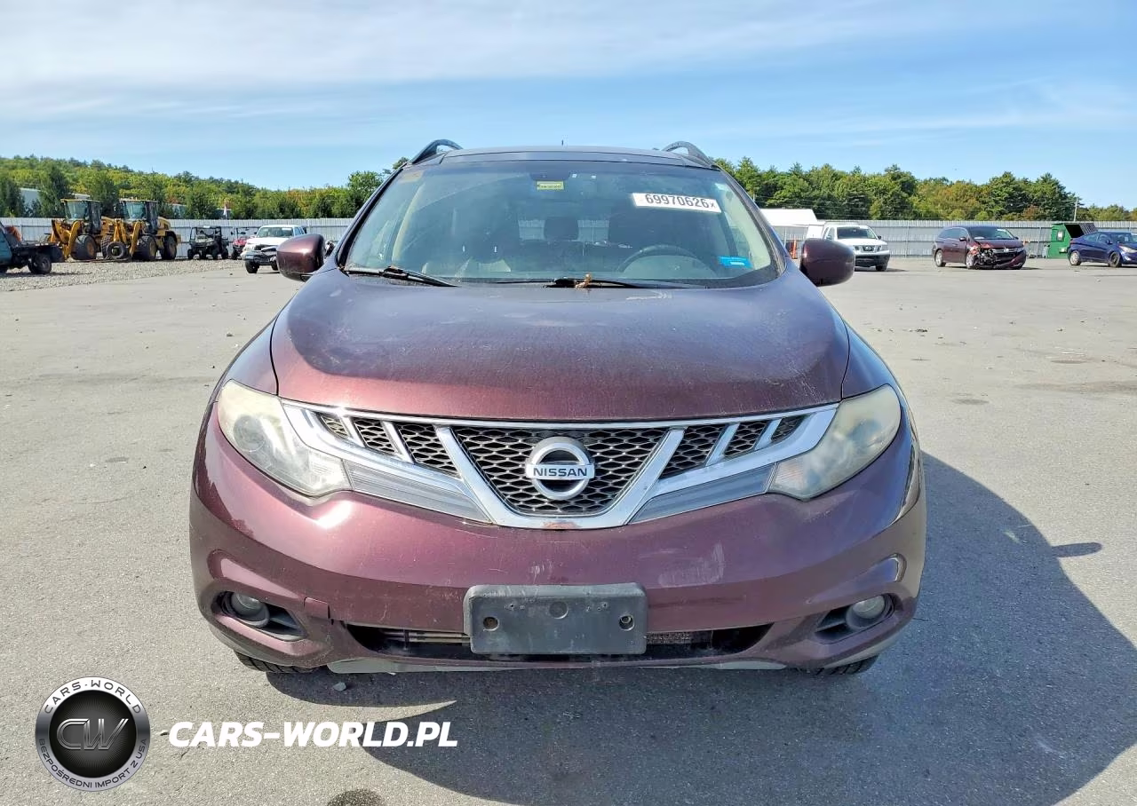 2014 Nissan Murano Sl VIN:JN8AZ1MW1EW507982 - 5