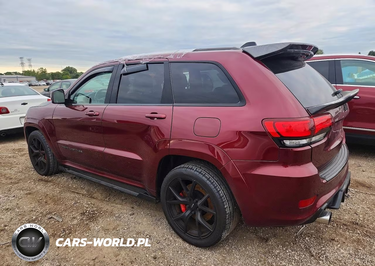 2016 Jeep Grand Cherokee Srt-8 VIN:1C4RJFDJ9GC446196 - 2