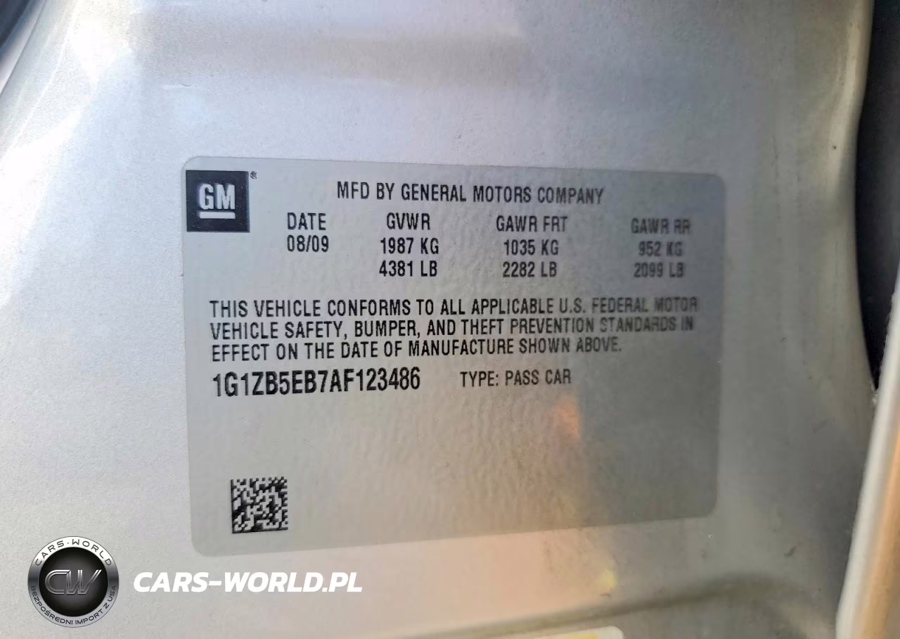 2010 Chevrolet Malibu Ls VIN:1G1ZB5EB7AF123486 - 12
