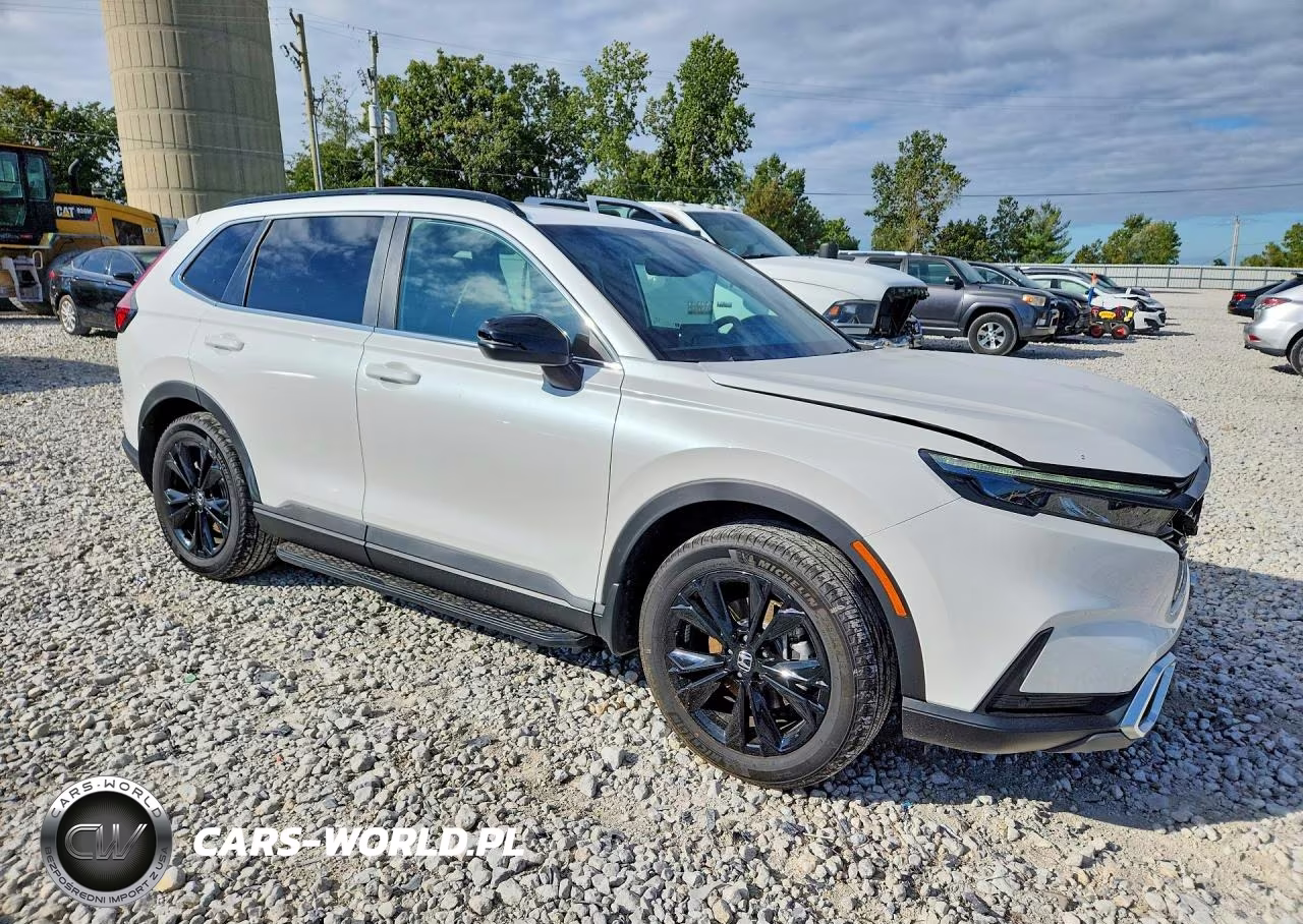 2025 Honda Cr-V Sport Touring VIN:7FARS6H92SE077887 - 4