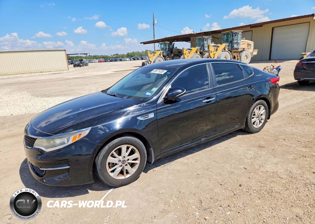 2016 Kia Optima Lx VIN:5XXGT4L39GG025779 - 1