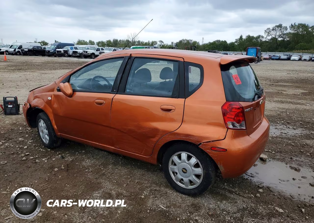 2005 Chevrolet Aveo Lt VIN:KL1TG62655B415833 - 2