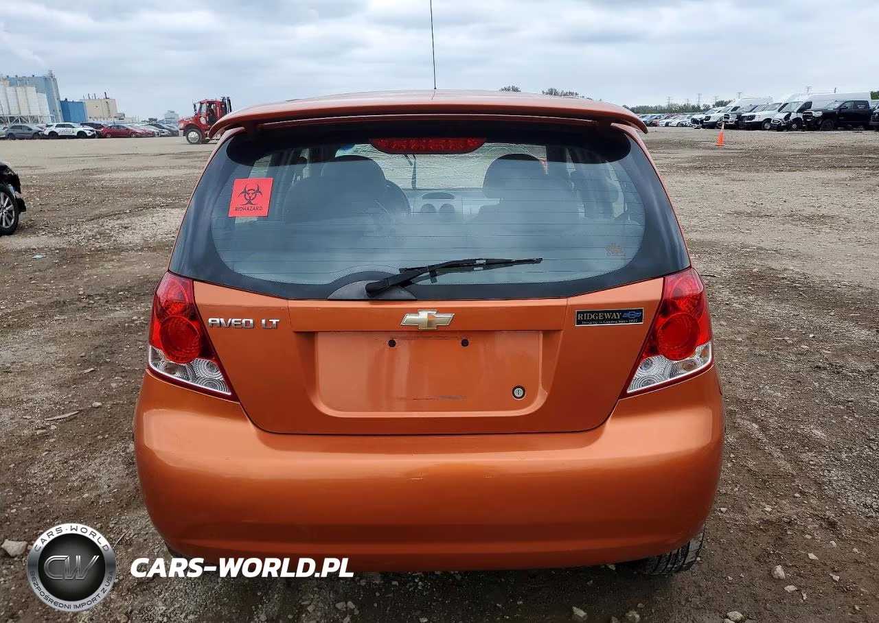 2005 Chevrolet Aveo Lt VIN:KL1TG62655B415833 - 6