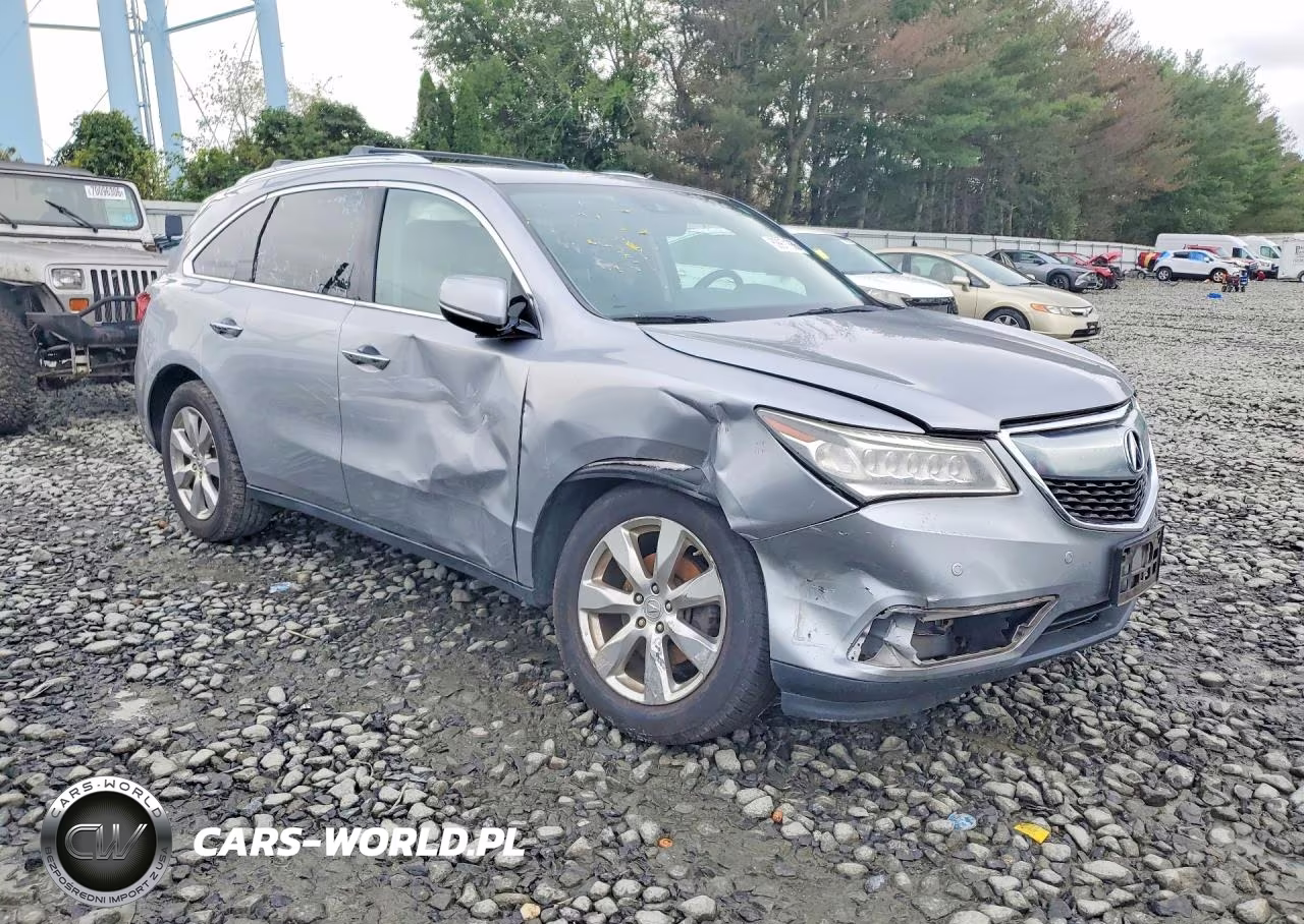 2016 Acura Mdx Advance VIN:5FRYD4H90GB040414 - 4