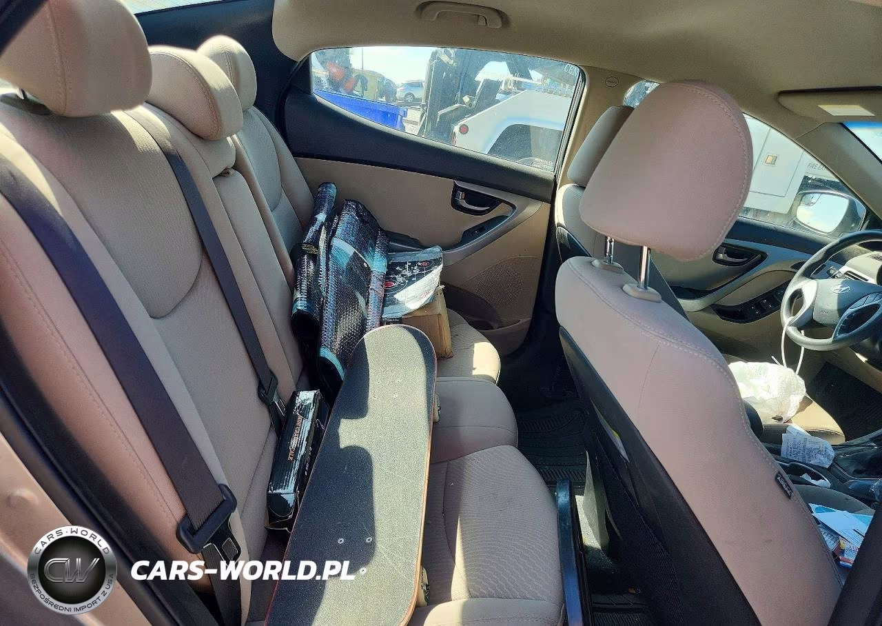 2014 Hyundai Elantra Se VIN:5NPDH4AE9EH477600 - 10