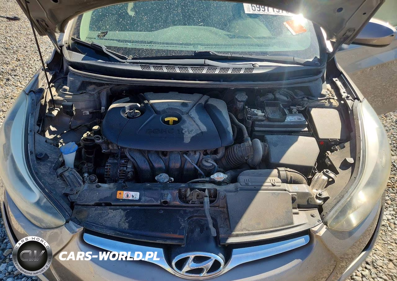 2014 Hyundai Elantra Se VIN:5NPDH4AE9EH477600 - 11