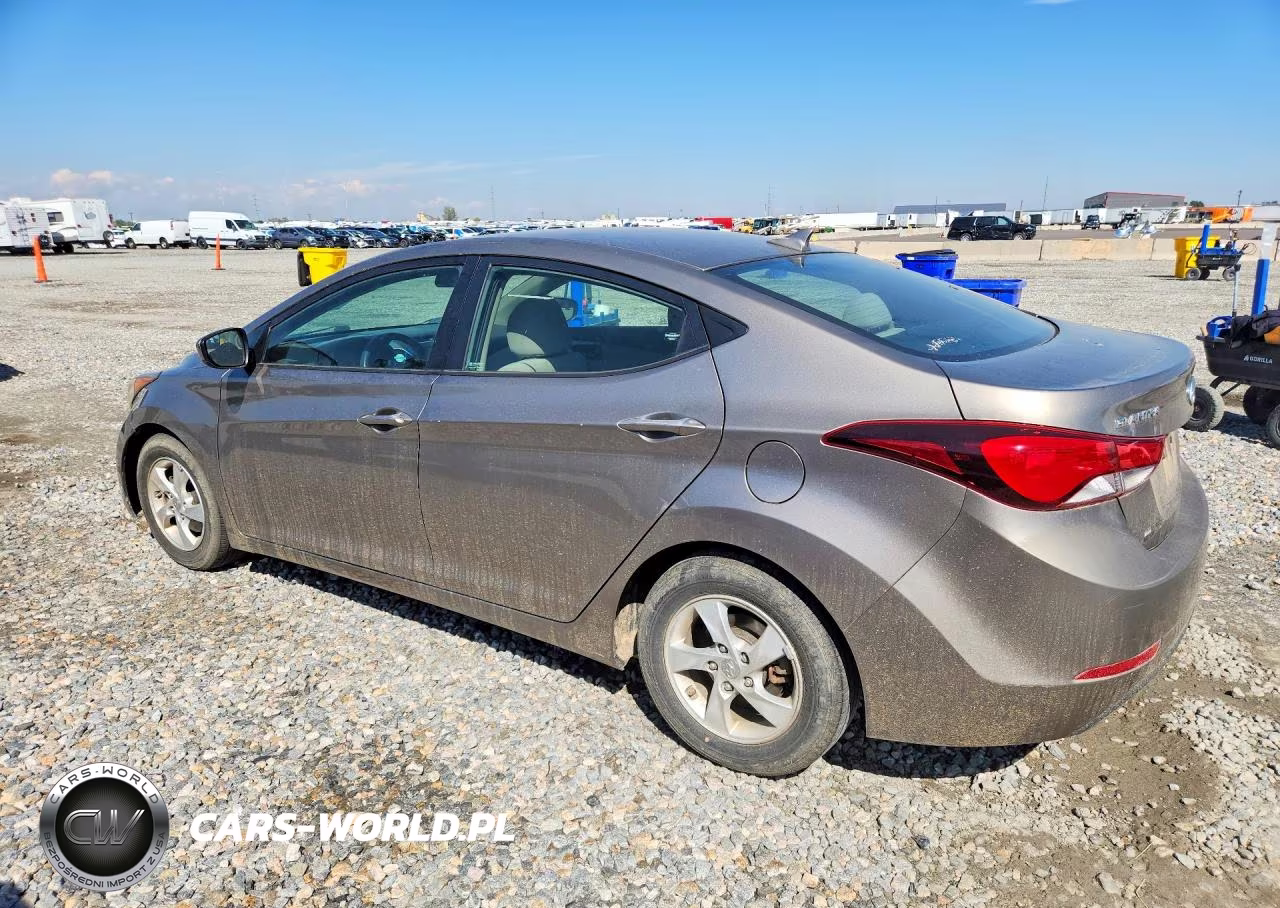 2014 Hyundai Elantra Se VIN:5NPDH4AE9EH477600 - 2