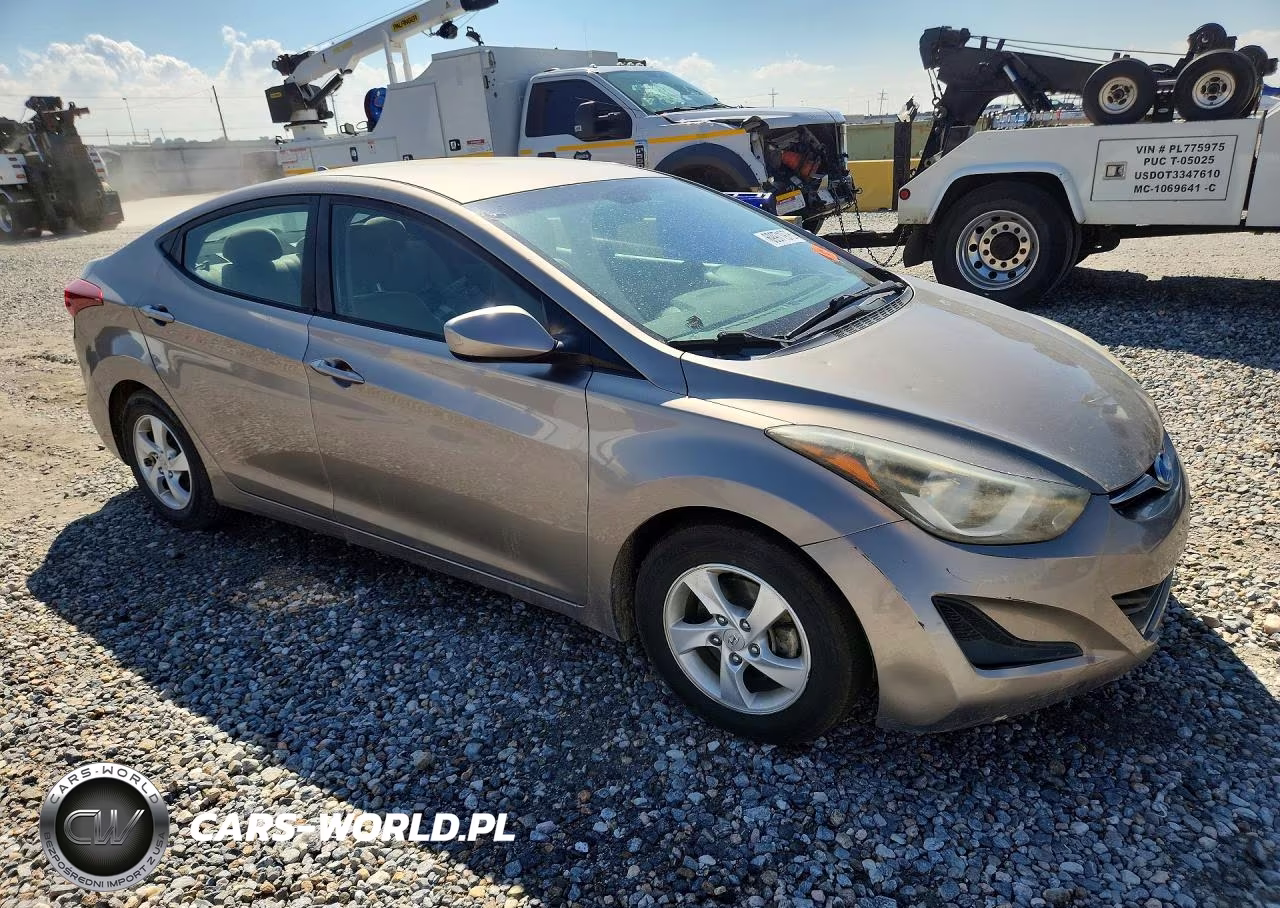 2014 Hyundai Elantra Se VIN:5NPDH4AE9EH477600 - 4
