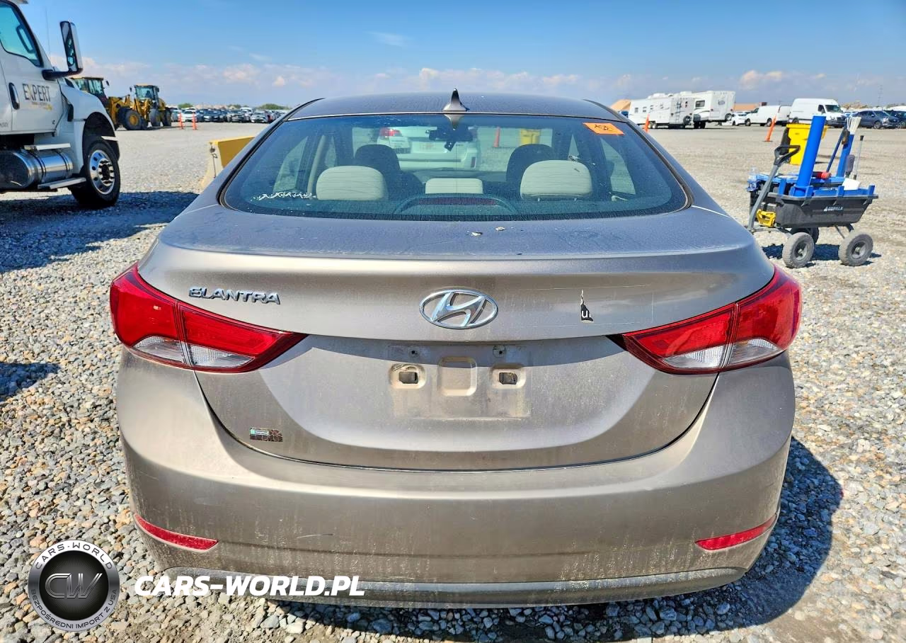 2014 Hyundai Elantra Se VIN:5NPDH4AE9EH477600 - 6