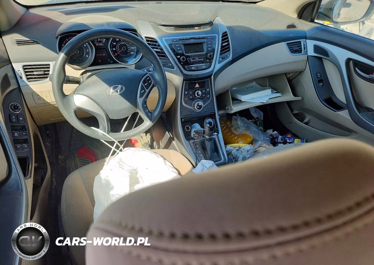 2014 Hyundai Elantra Se VIN:5NPDH4AE9EH477600 - 8