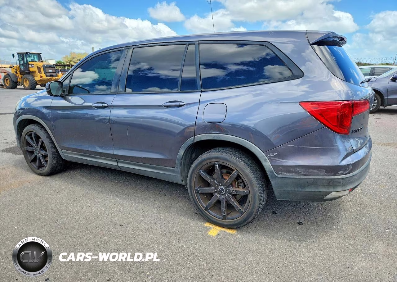 2017 Honda Pilot Ex VIN:5FNYF5H36HB009876 - 2