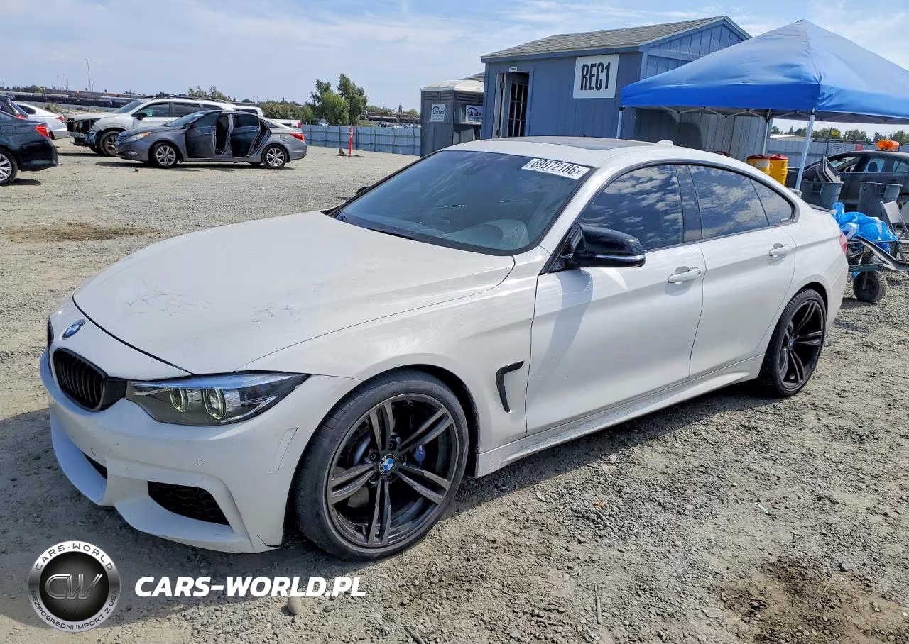 2018 BMW 440I Gran Coupe VIN:WBA4J5C52JBF06826 - 1