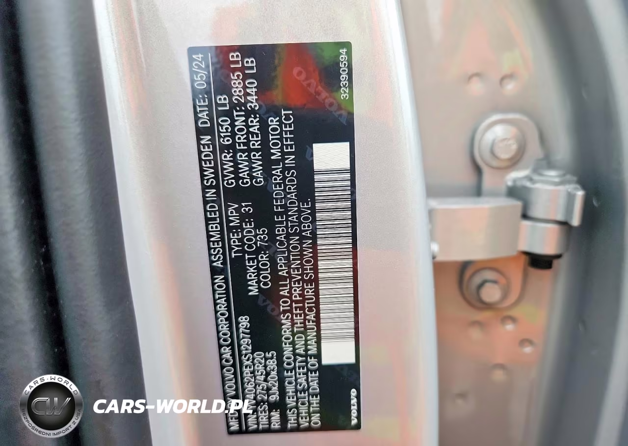 2025 Volvo Xc90 Plus VIN:YV4062PEXS1297798 - 13