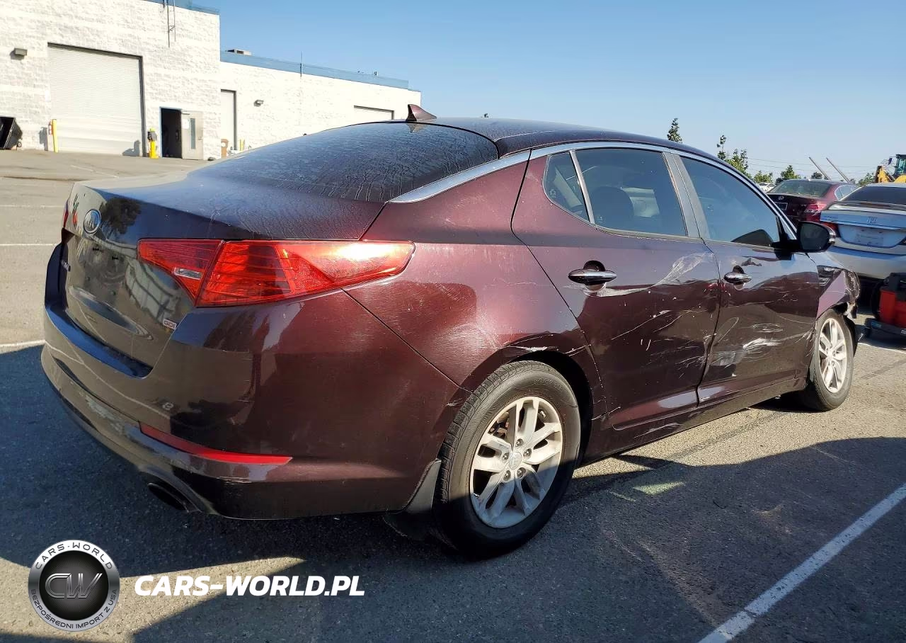 2013 Kia Optima Lx VIN:5XXGM4A7XDG230218 - 3