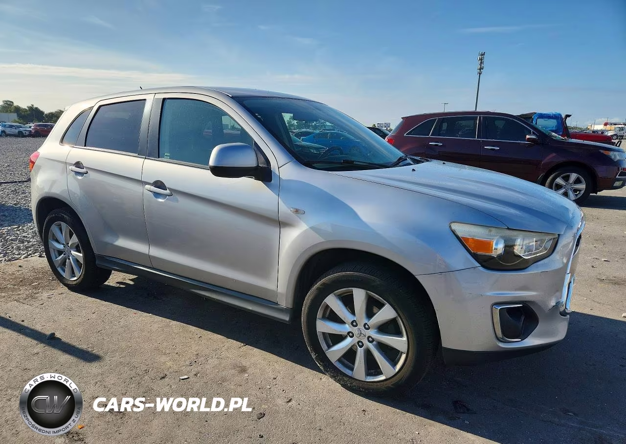 2013 Mitsubishi Outlander Sport Es VIN:4A4AP3AU3DE011336 - 4