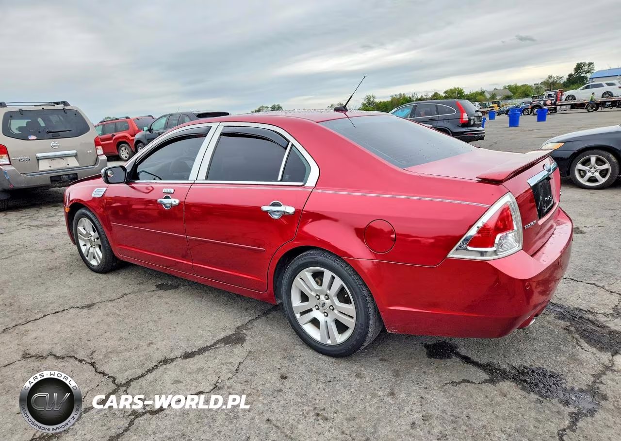 2009 Ford Fusion Sel VIN:3FAHP08129R187255 - 2