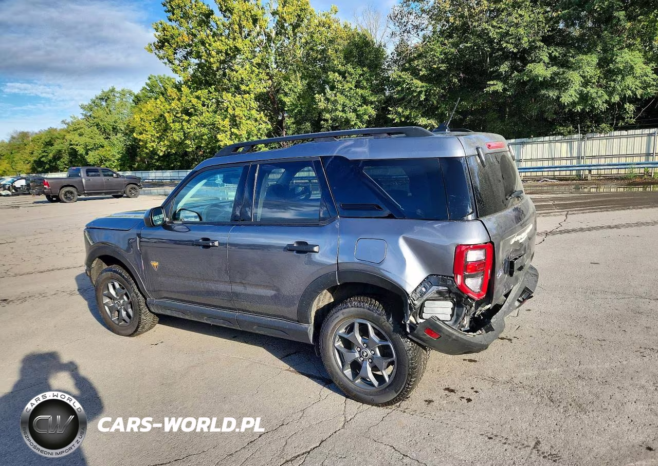 2022 Ford Bronco Sport Badlands VIN:3FMCR9D94NRE22274 - 2