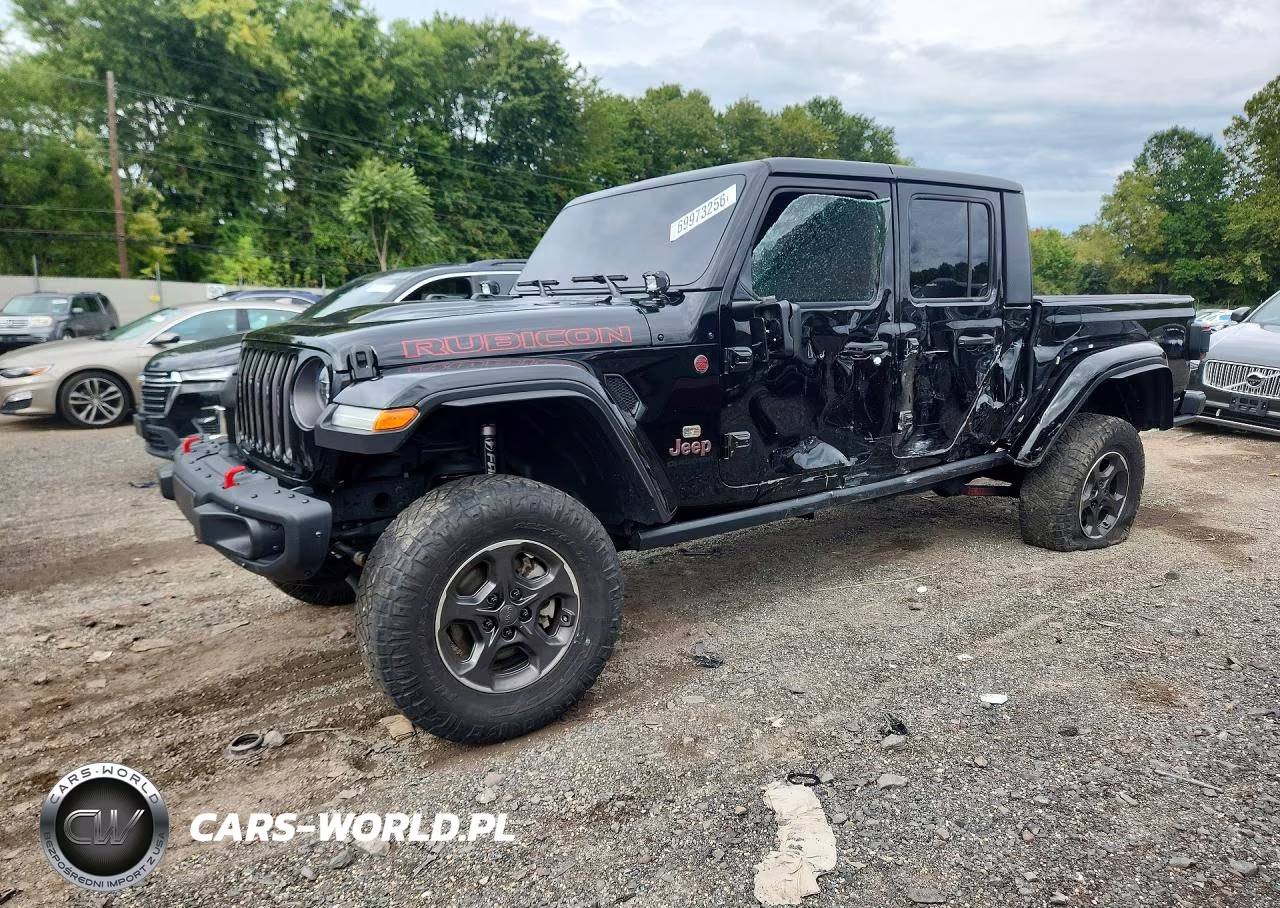 2021 Jeep Gladiator Rubicon VIN:1C6JJTBG0ML515489 - 1
