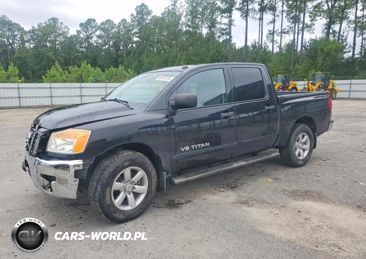 2014 Nissan Titan Sv VIN:1N6BA0ED4EN502034 - 1