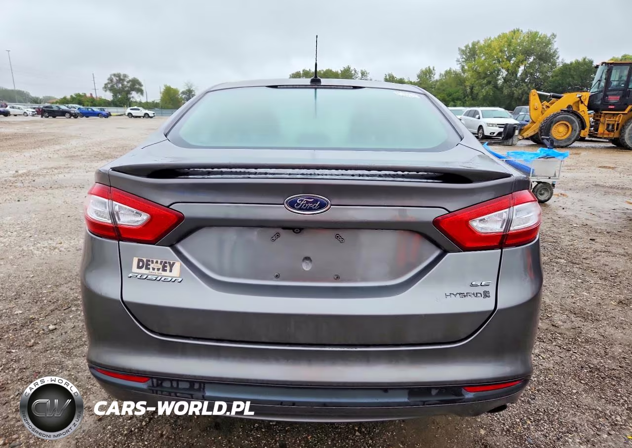 2013 Ford Fusion Se Hybrid VIN:3FA6P0LU6DR339507 - 6