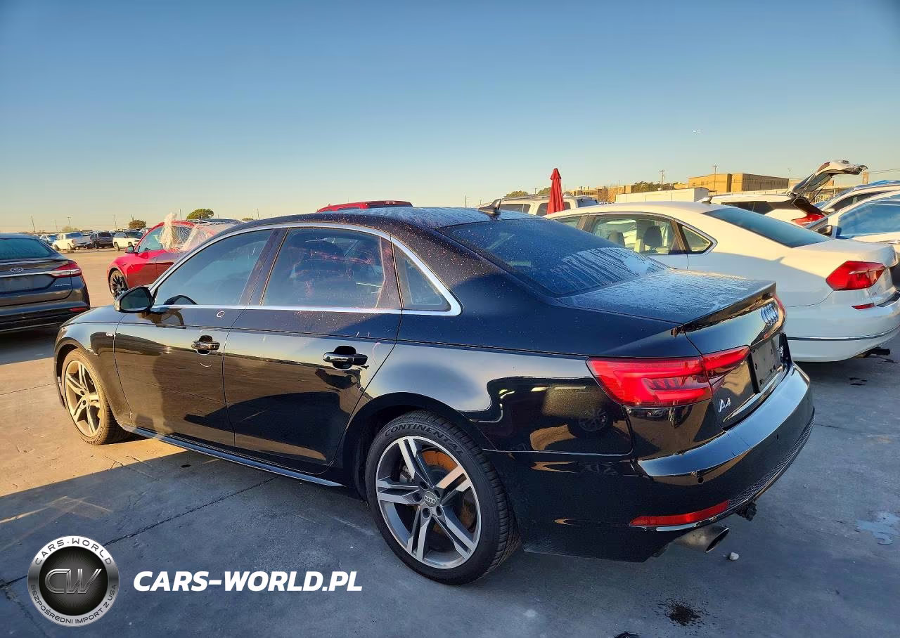 2017 Audi A4 Premium Plus VIN:WAUENAF49HN020041 - 2