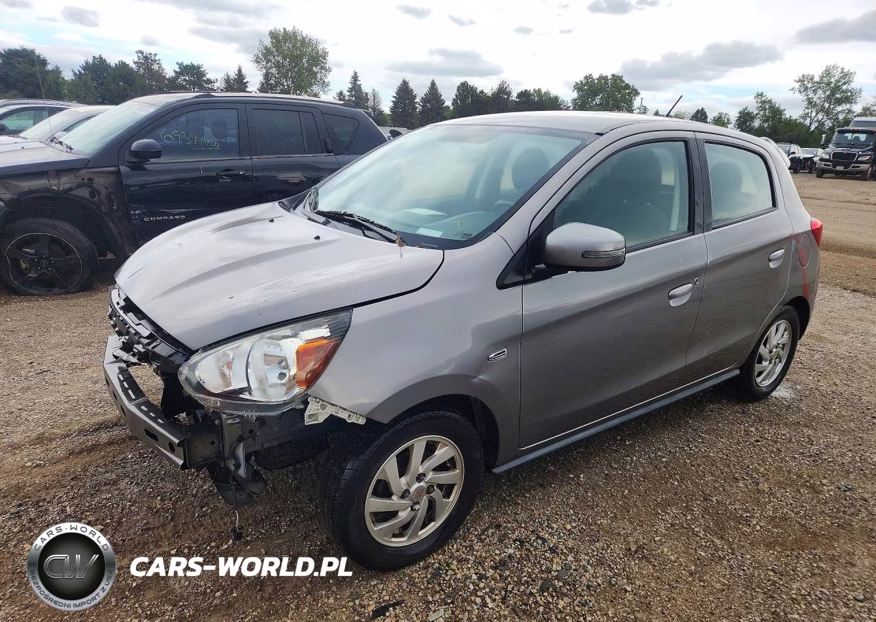 2017 Mitsubishi Mirage Se VIN:ML32A4HJ6HH012647 - 1