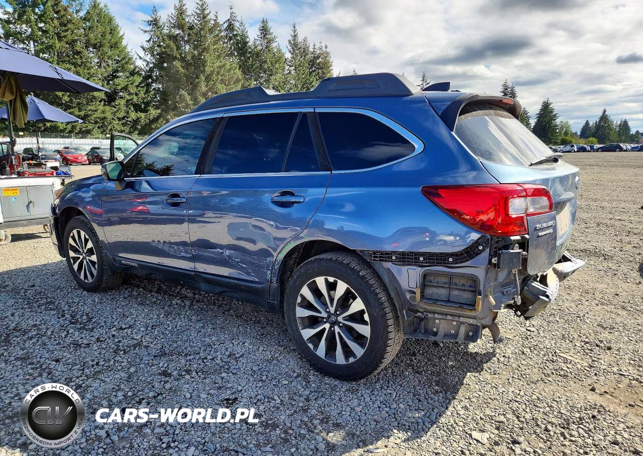 2017 Subaru Outback 2.5I Limited VIN:4S4BSANC7H3412157 - 2