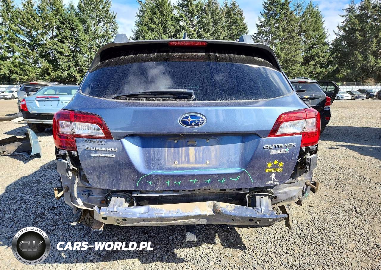 2017 Subaru Outback 2.5I Limited VIN:4S4BSANC7H3412157 - 6