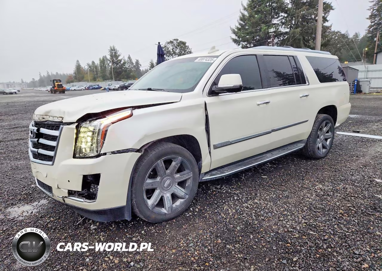2015 Cadillac Escalade Esv Luxury VIN:1GYS4SKJ7FR558599 - 1