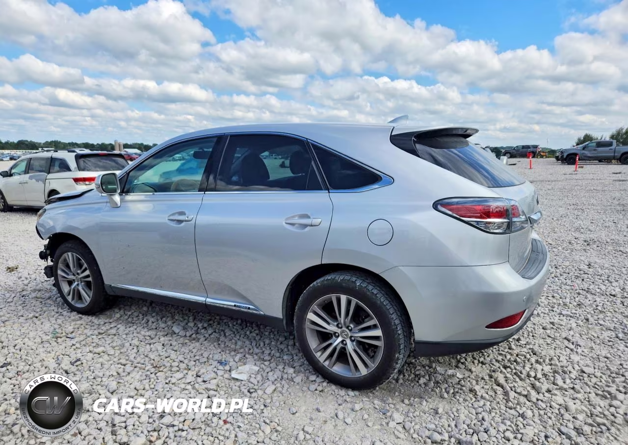 2015 Lexus Rx 450H VIN:2T2ZB1BA0FC003486 - 2