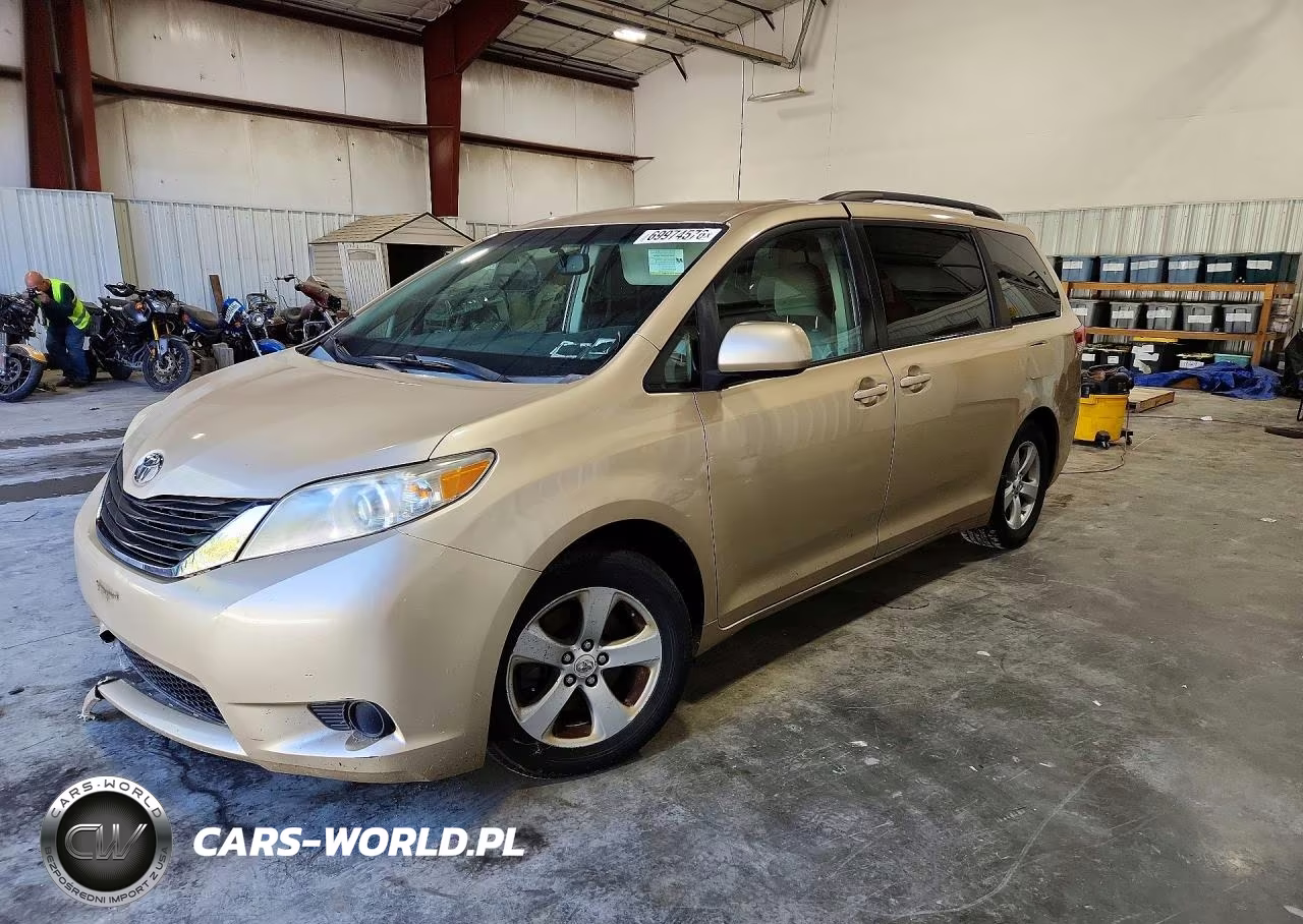 2011 Toyota Sienna Le VIN:5TDKK3DC0BS006616 - 1
