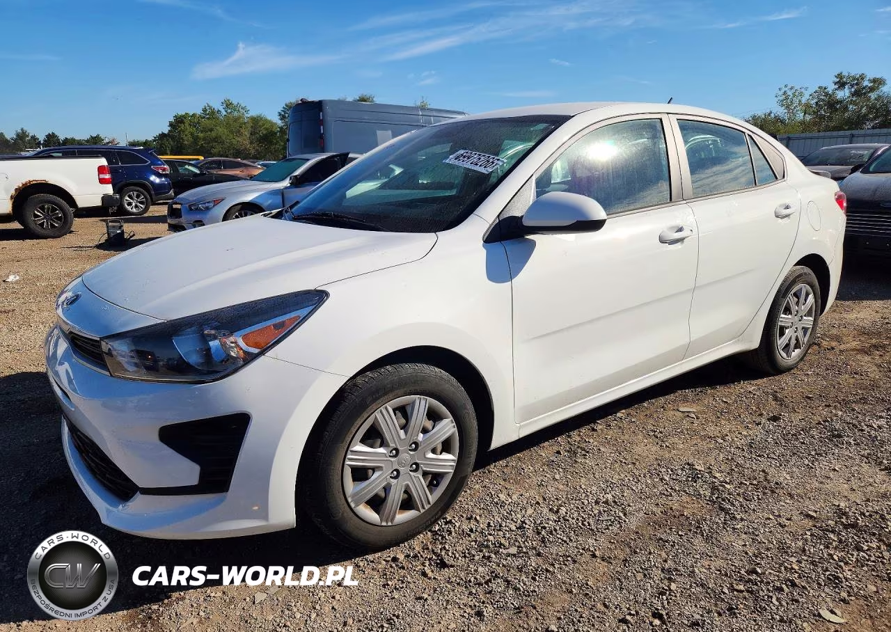 2021 Kia Rio Lx VIN:3KPA24AD6ME422875 - 1