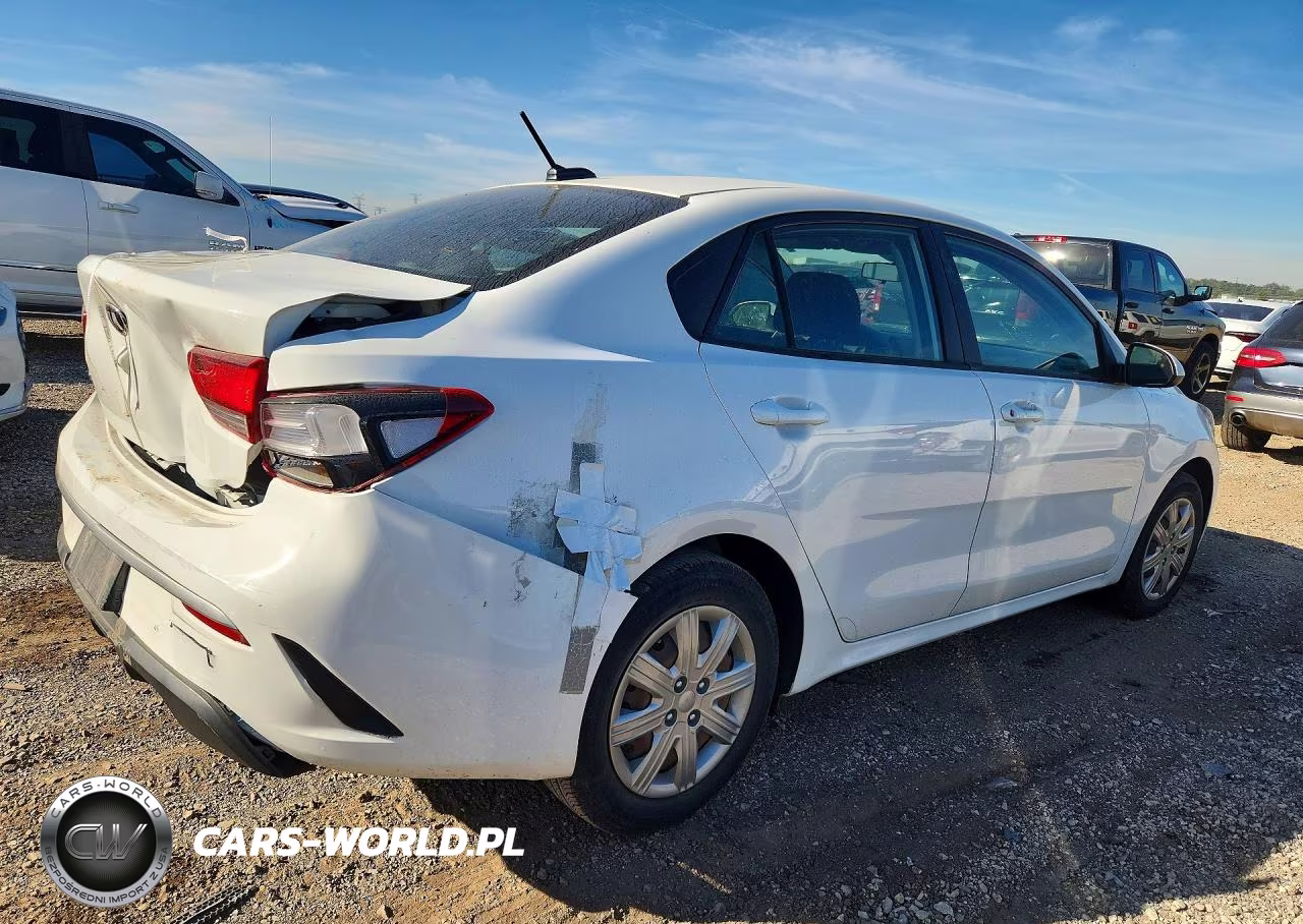2021 Kia Rio Lx VIN:3KPA24AD6ME422875 - 3