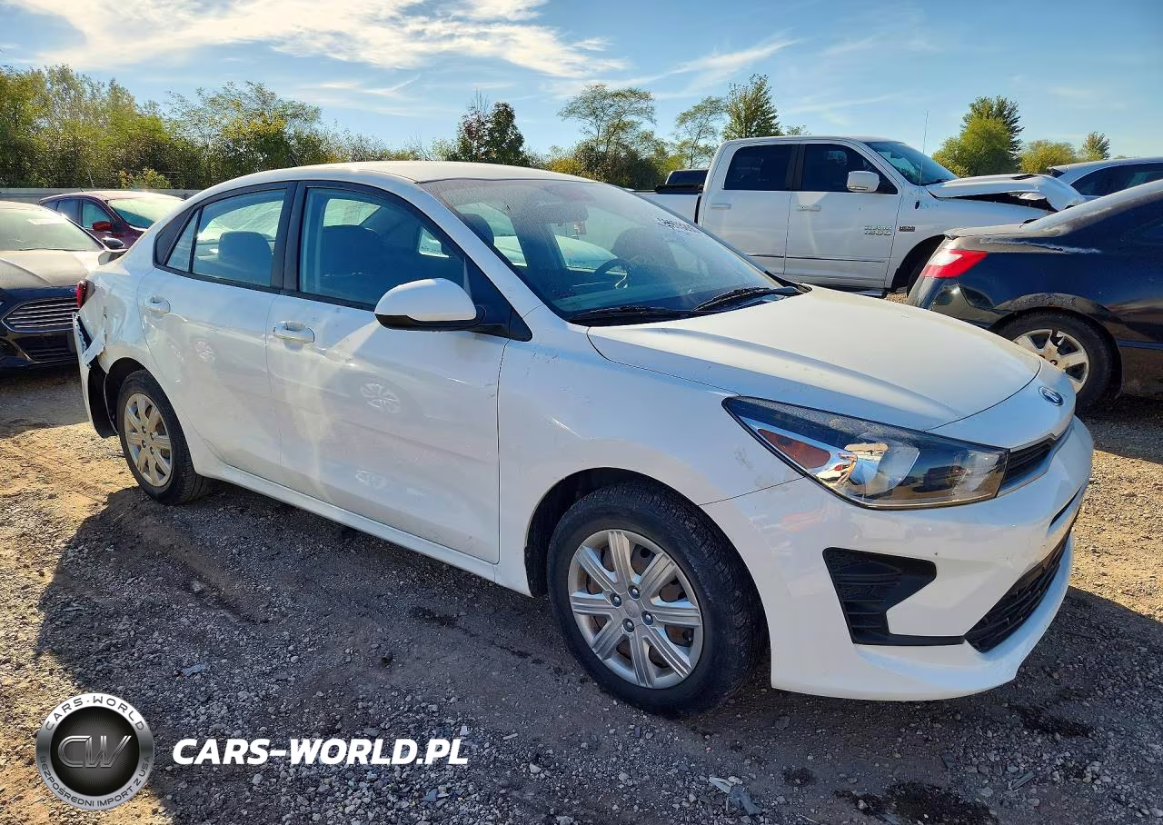 2021 Kia Rio Lx VIN:3KPA24AD6ME422875 - 4