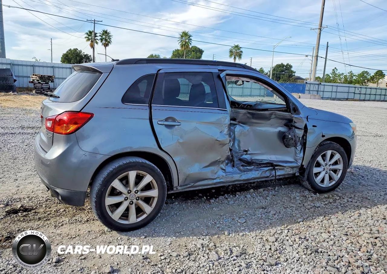 2014 Mitsubishi Outlander Sport Se VIN:4A4AP4AU4EE026063 - 3