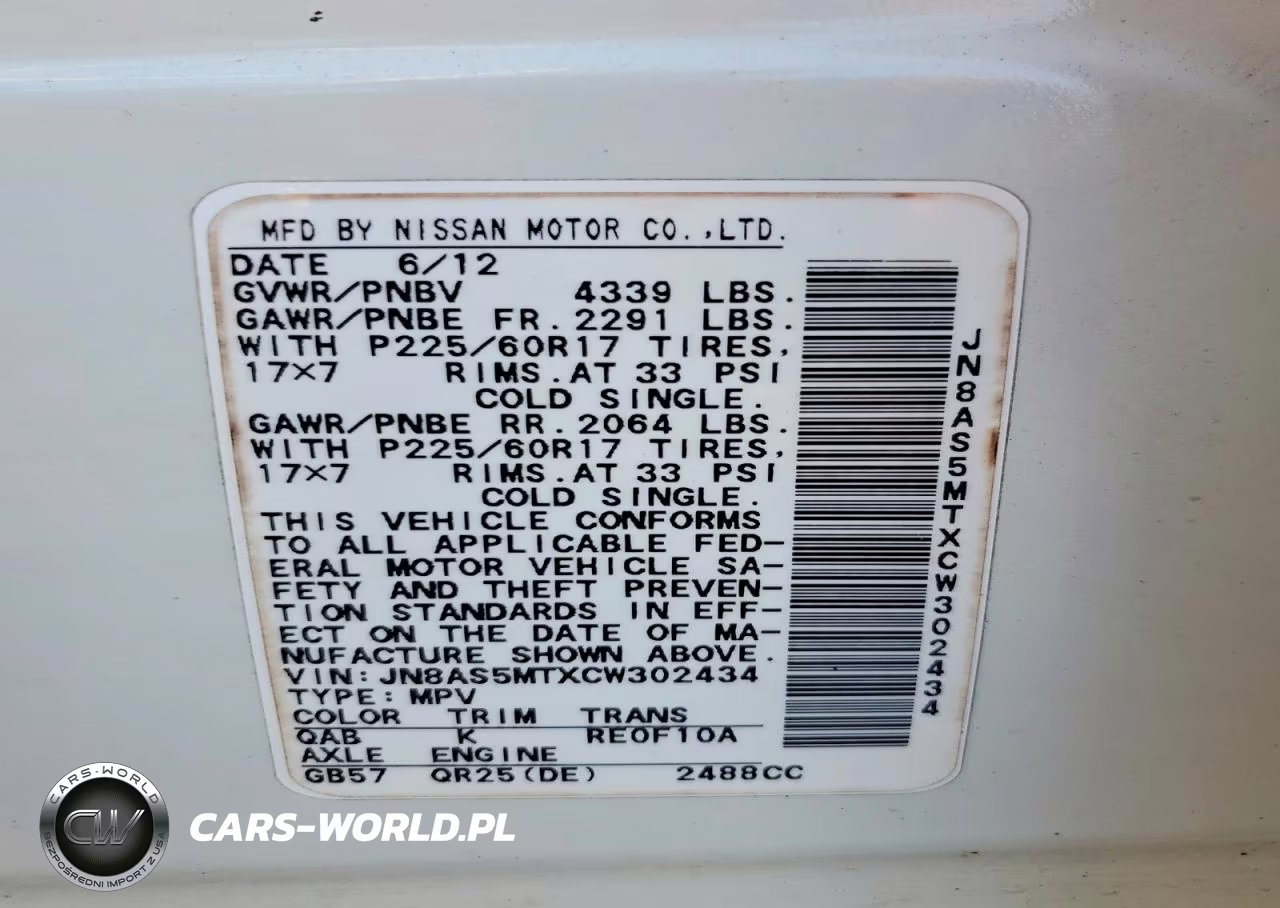 2012 Nissan Rogue S VIN:JN8AS5MTXCW302434 - 14