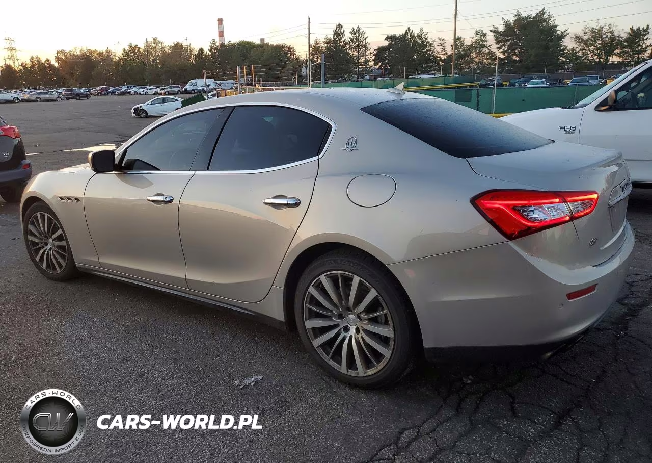 2014 Maserati Ghibli S VIN:ZAM57RTA1E1086717 - 2