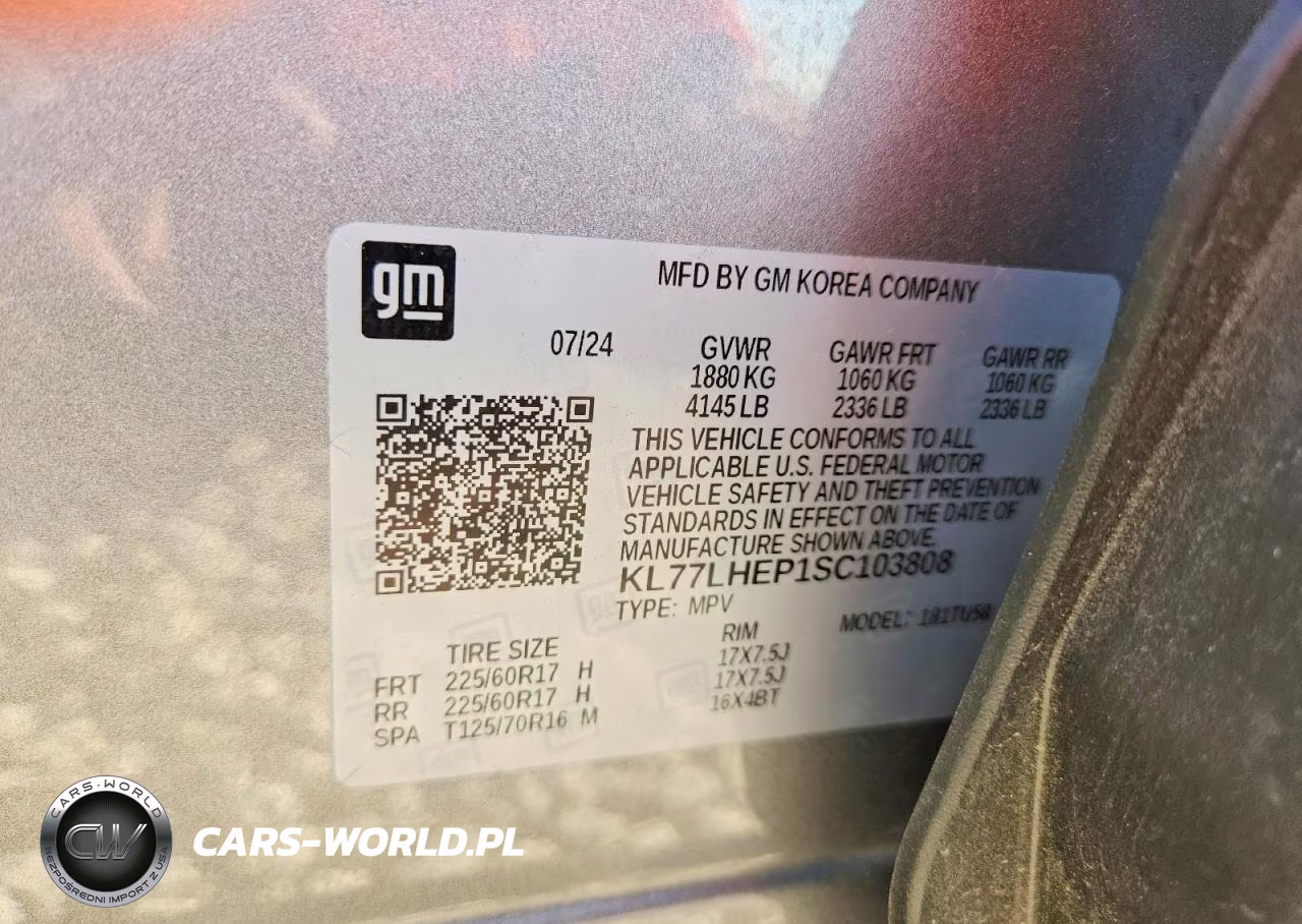 2025 Chevrolet Trax 1Lt VIN:KL77LHEP1SC103808 - 12