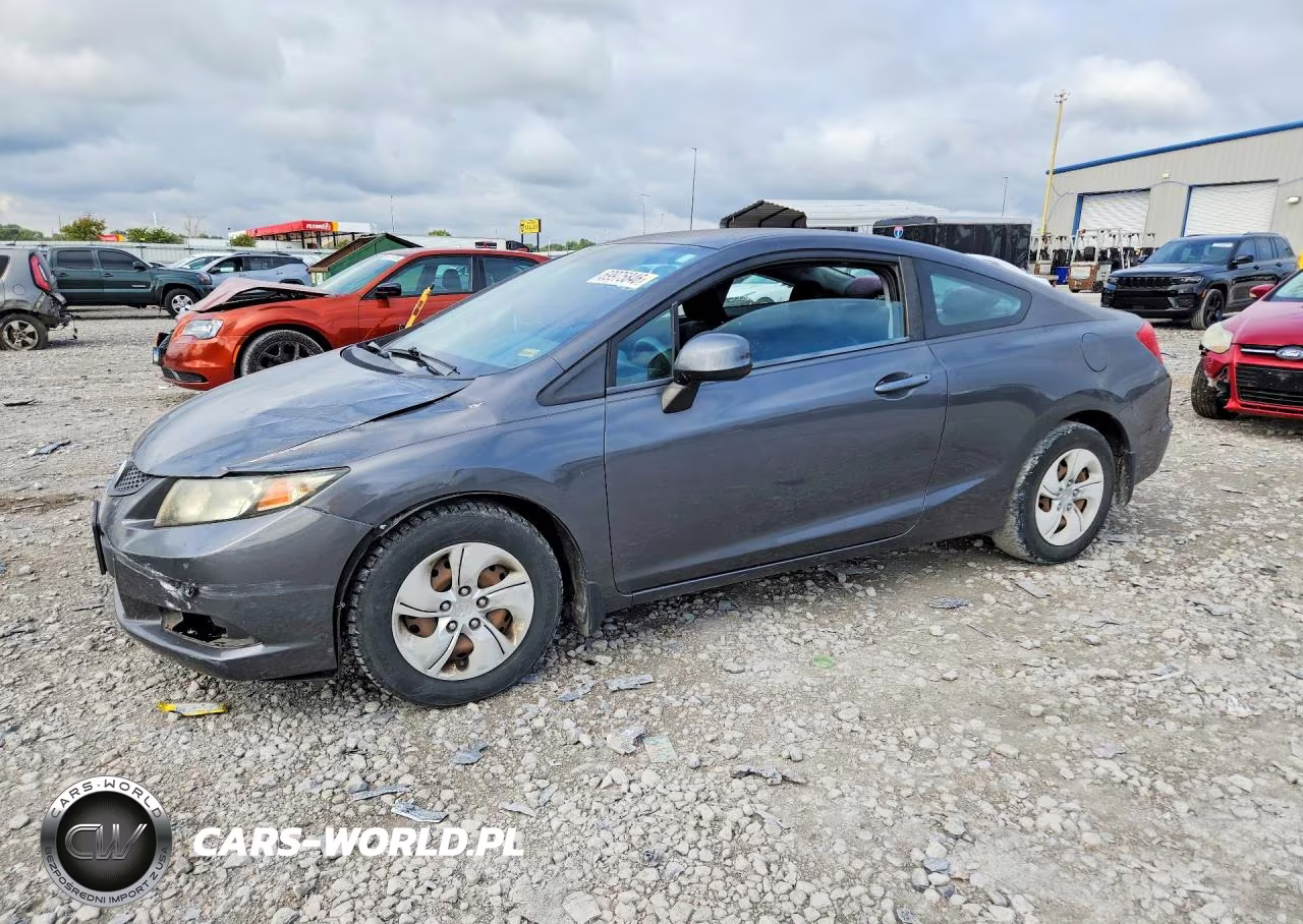 2013 Honda Civic Lx VIN:2HGFG3B55DH526126 - 1