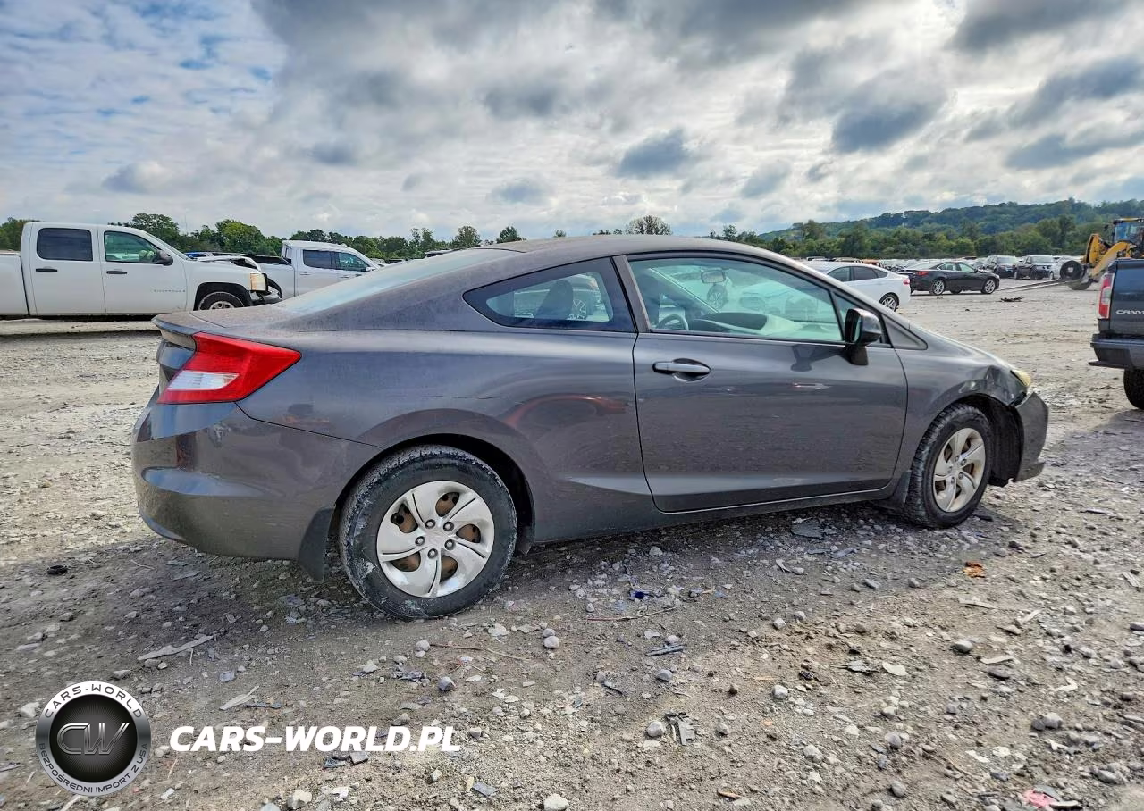 2013 Honda Civic Lx VIN:2HGFG3B55DH526126 - 3