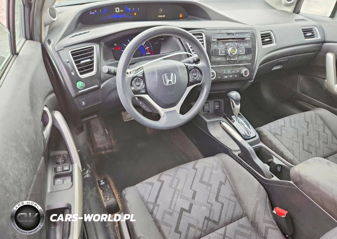 2013 Honda Civic Lx VIN:2HGFG3B55DH526126 - 8