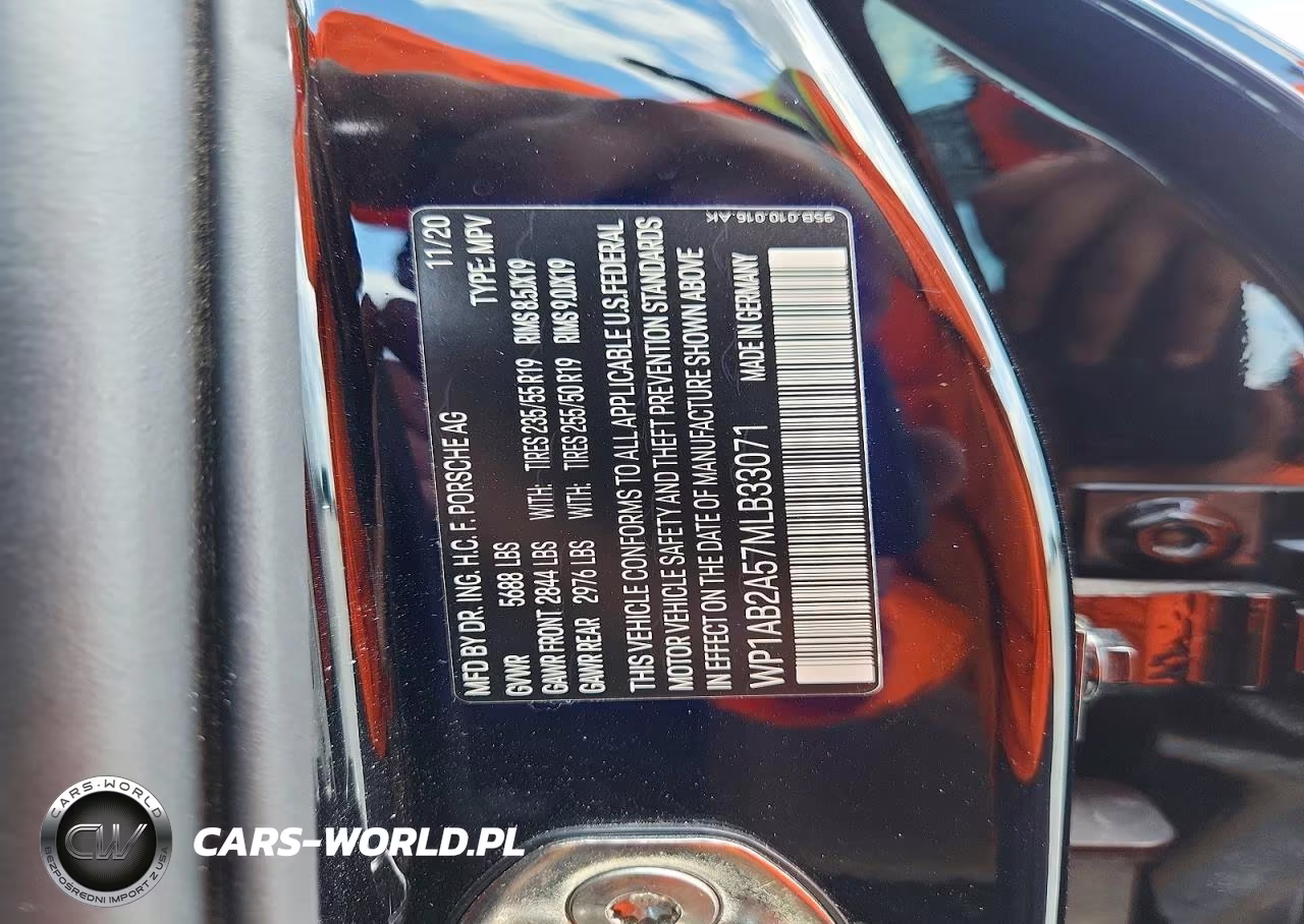 2021 Porsche Macan S VIN:WP1AB2A57MLB33071 - 13
