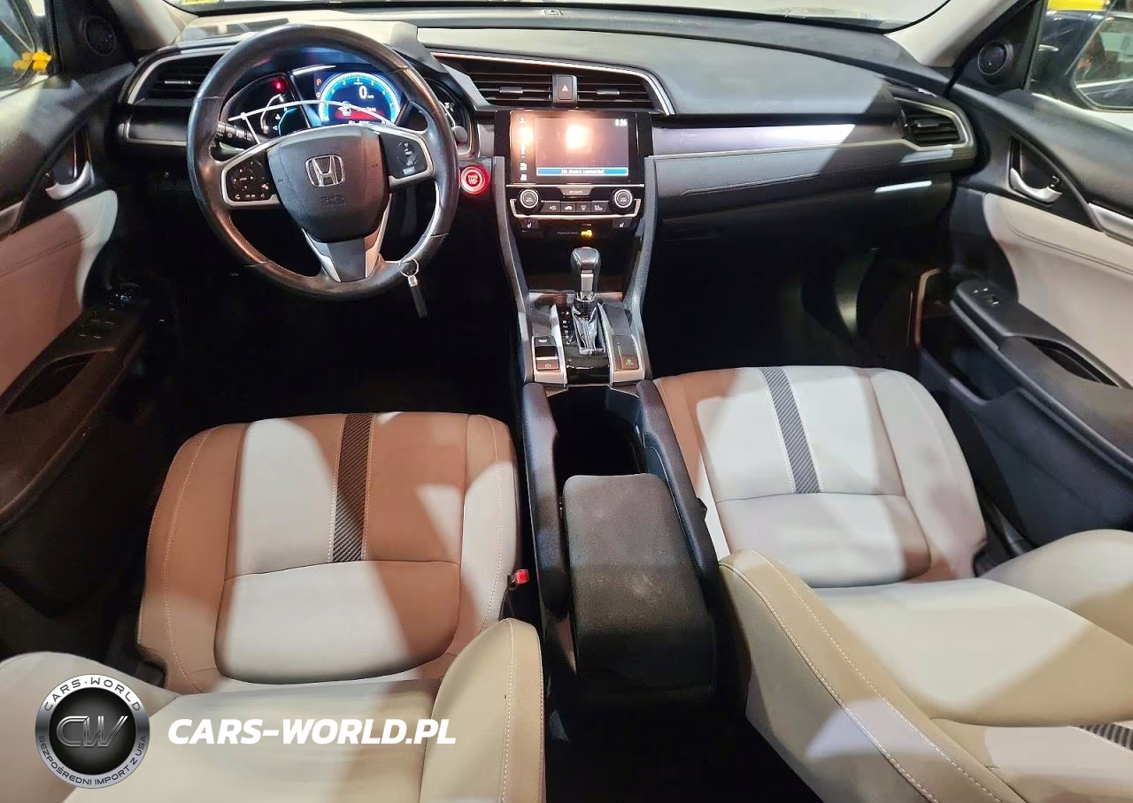 2018 Honda Civic Ex VIN:19XFC1F37JE201766 - 8