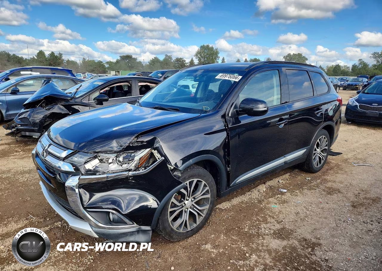 2016 Mitsubishi Outlander Se VIN:JA4AD3A33GZ059675 - 1