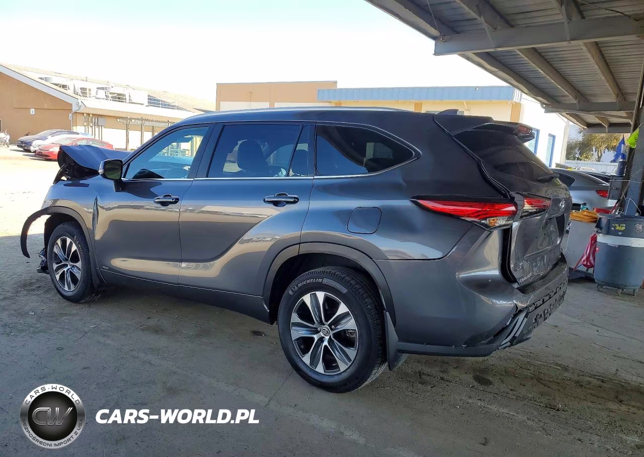 2023 Toyota Highlander Hybrid Xle VIN:5TDKBRCH6PS593086 - 2